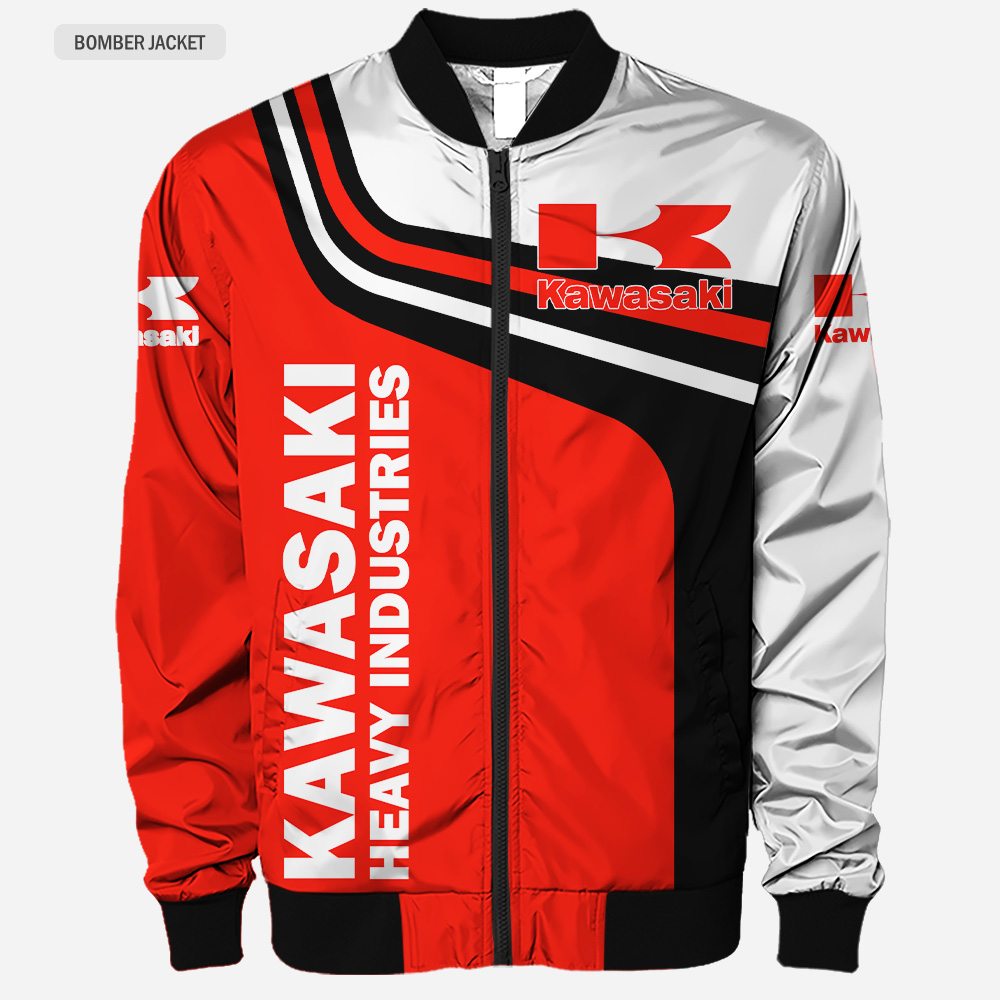 Kawasaki Heavy Industries Full Printing T-Shirt, Hoodie, Zip, Bomber, Hawaiian Shirt