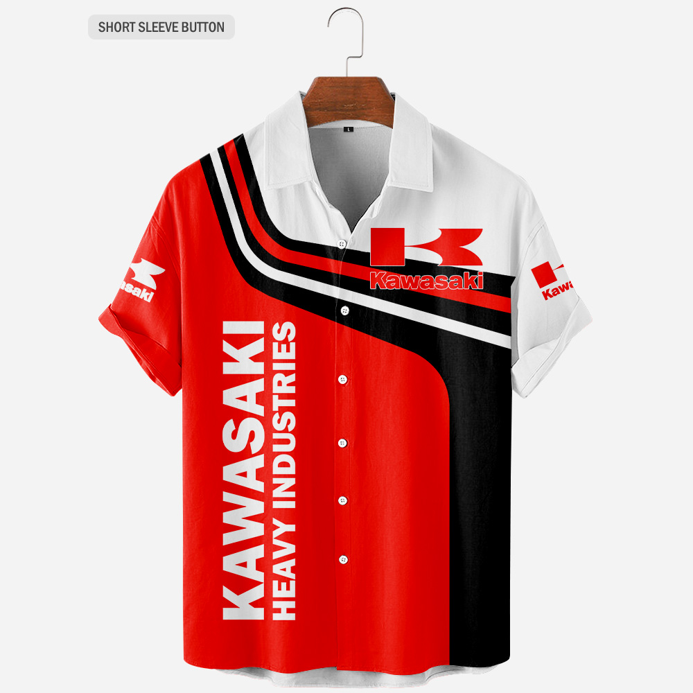 Kawasaki Heavy Industries Full Printing T-Shirt, Hoodie, Zip, Bomber, Hawaiian Shirt