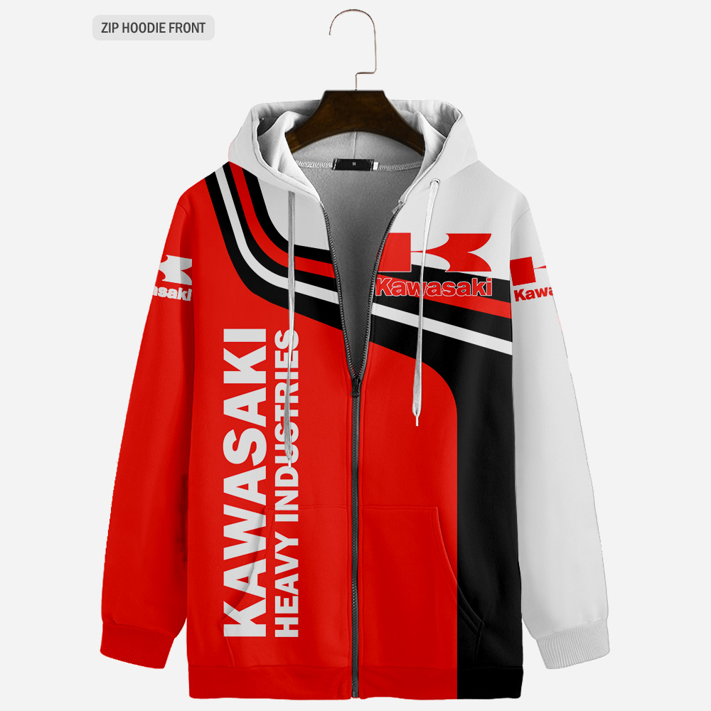 Kawasaki Heavy Industries Full Printing T-Shirt, Hoodie, Zip, Bomber, Hawaiian Shirt