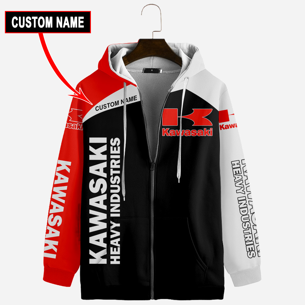 Kawasaki Heavy Industries Full Printing T-Shirt, Hoodie, Zip, Bomber, Hawaiian Shirt