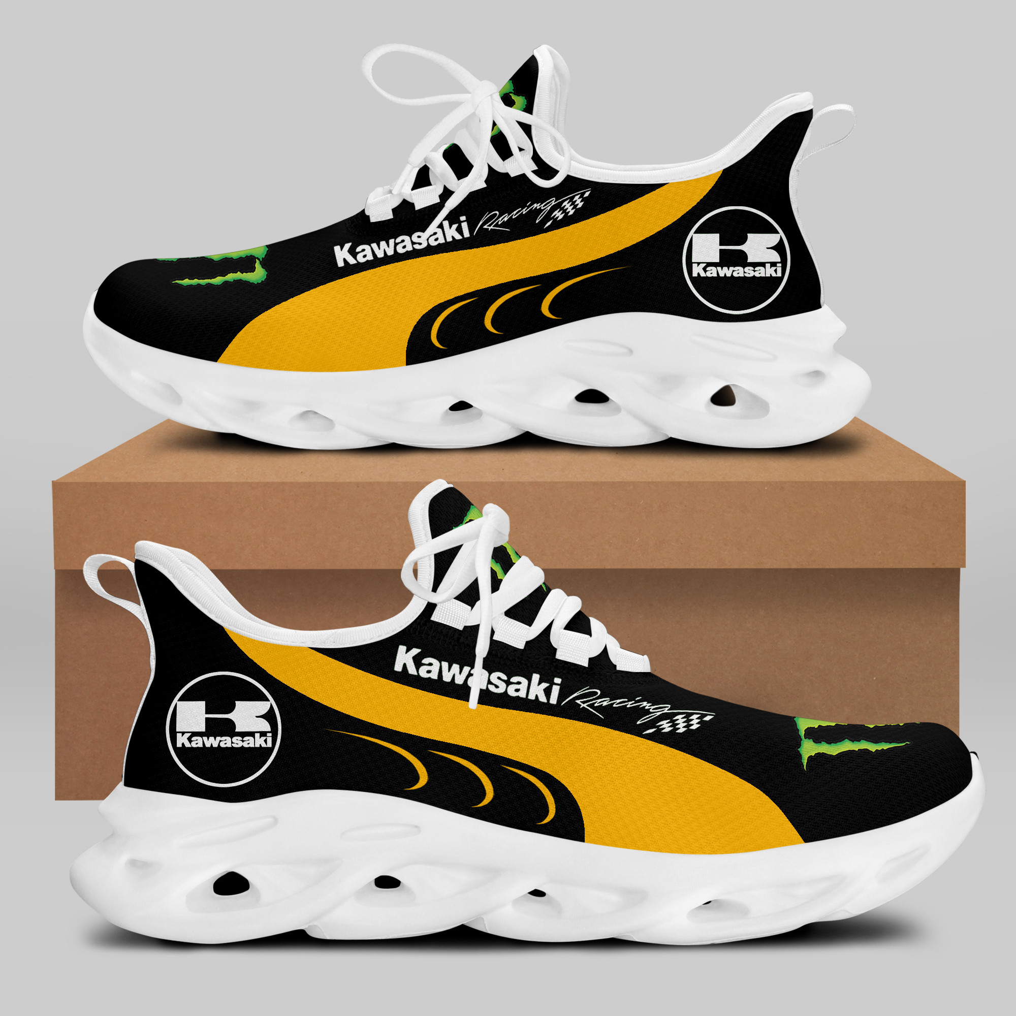 Kawasaki Racing Sneakers RUNNING SHOES VER 10