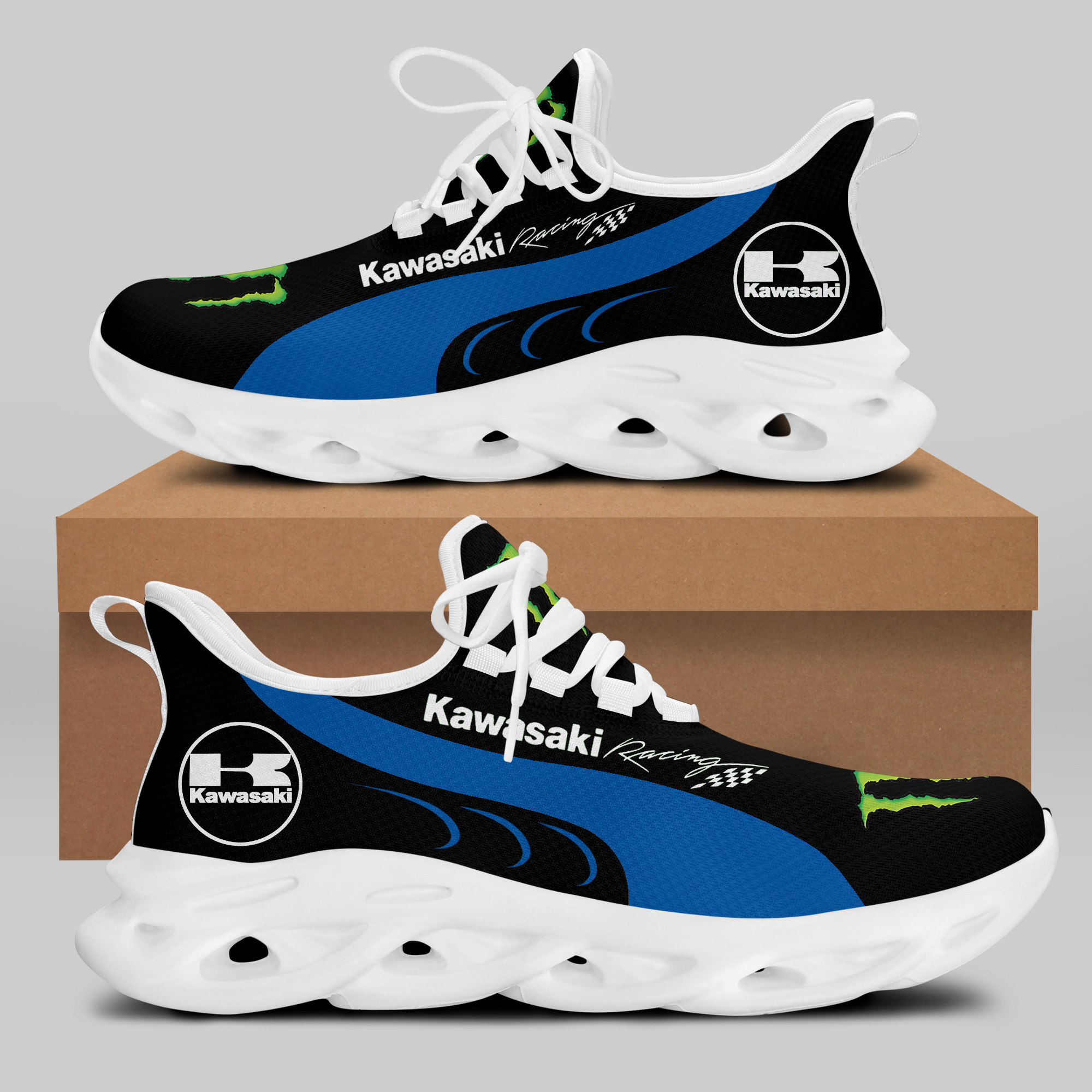 Kawasaki Racing Sneakers RUNNING SHOES VER 26