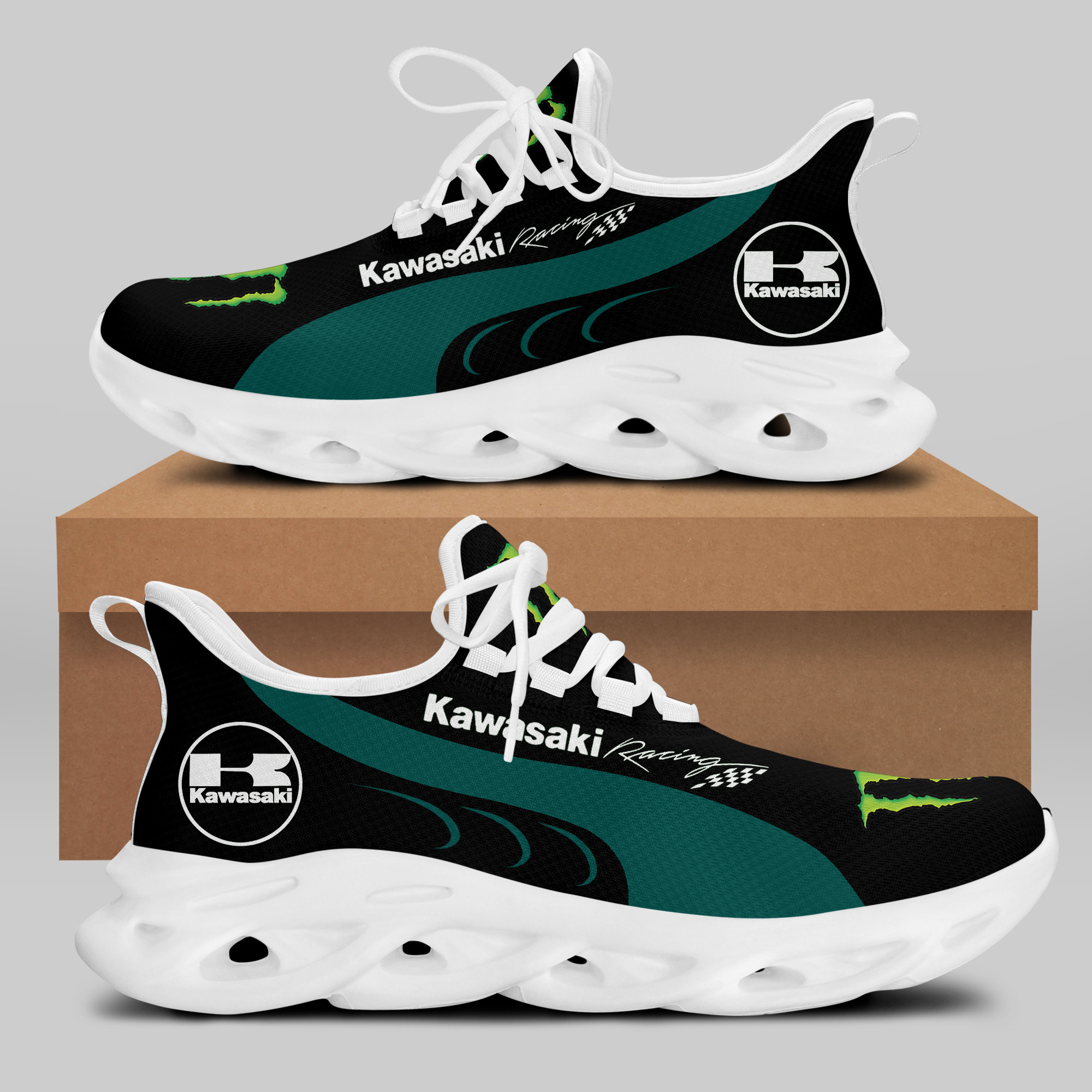 Kawasaki Racing Sneakers RUNNING SHOES VER 27