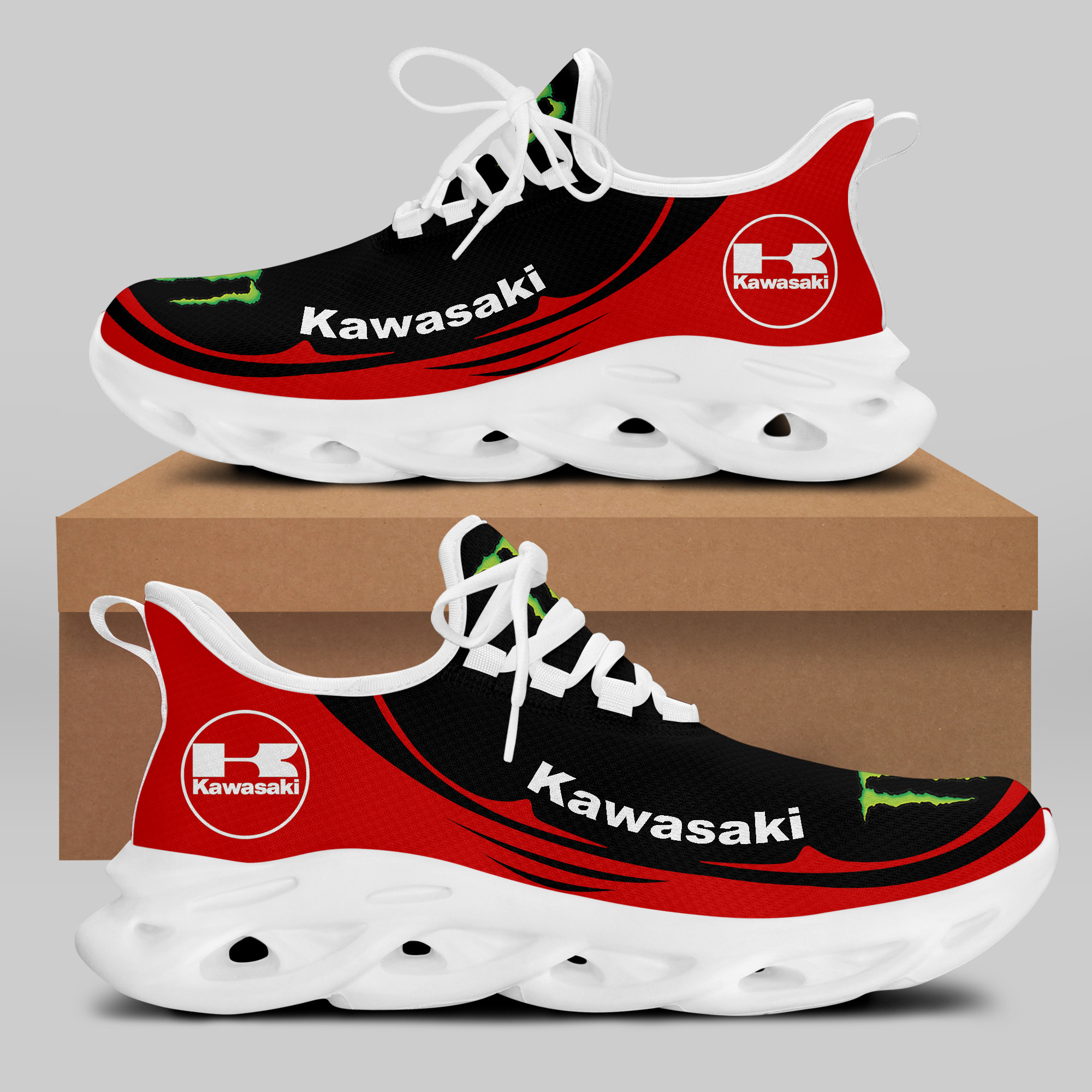 Kawasaki Racing Sneakers RUNNING SHOES VER 34