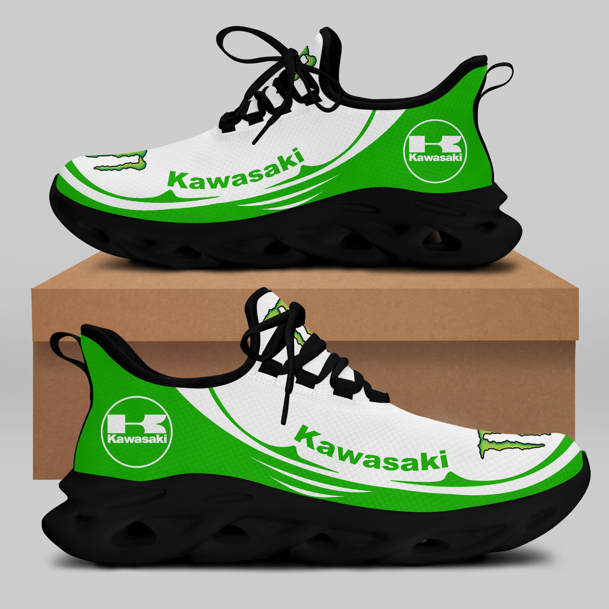 Kawasaki Racing Sneakers RUNNING SHOES VER 35