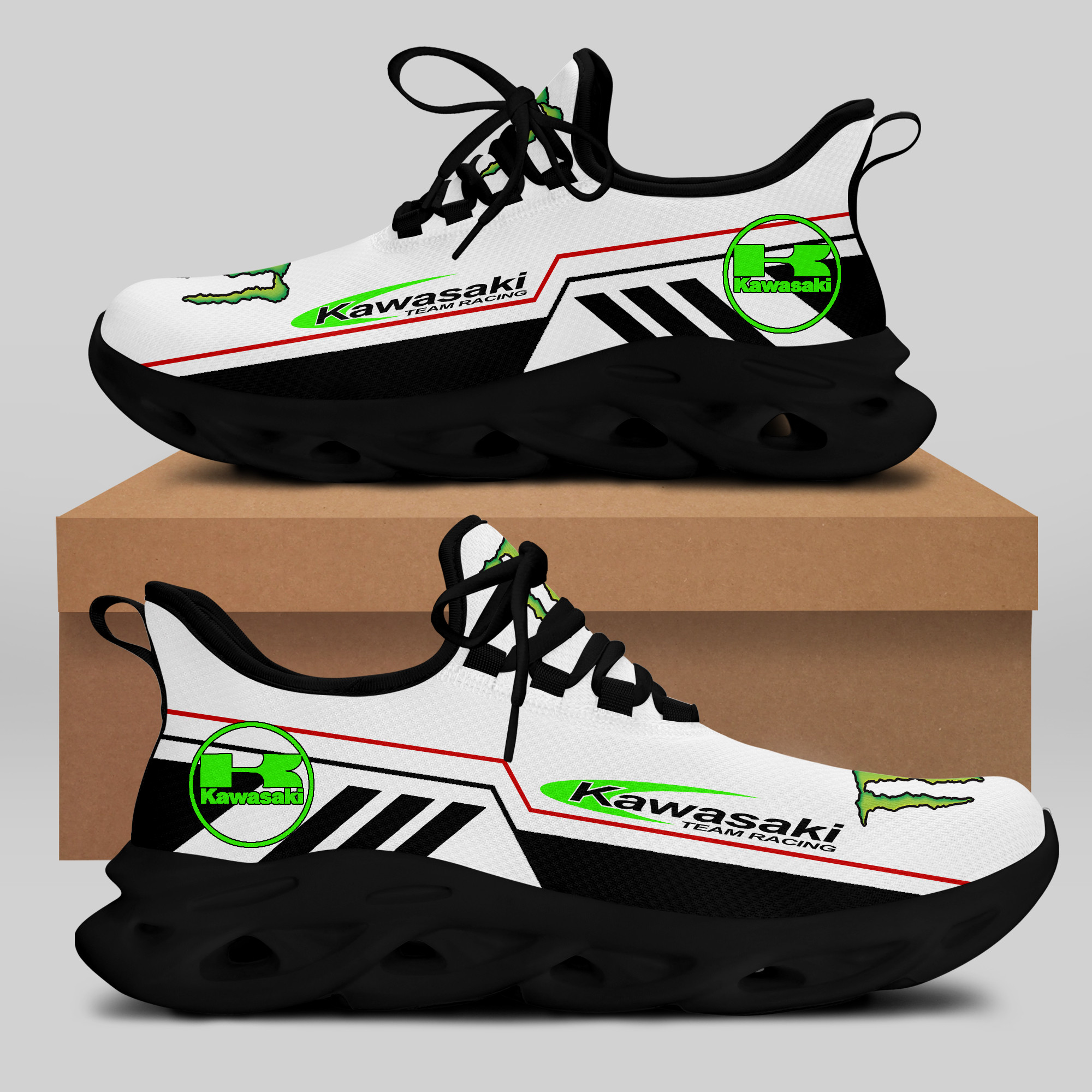 Kawasaki Racing Sneakers RUNNING SHOES VER 36