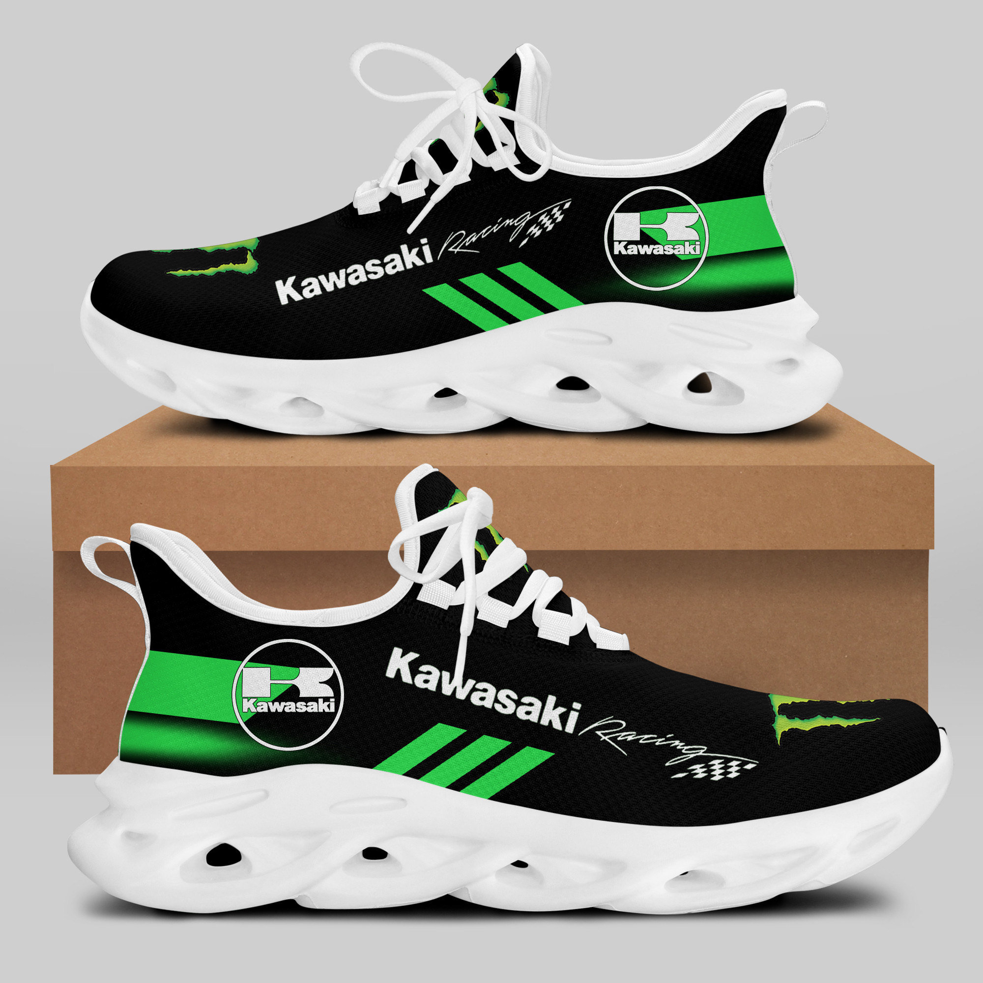 Kawasaki Racing Sneakers RUNNING SHOES VER 41