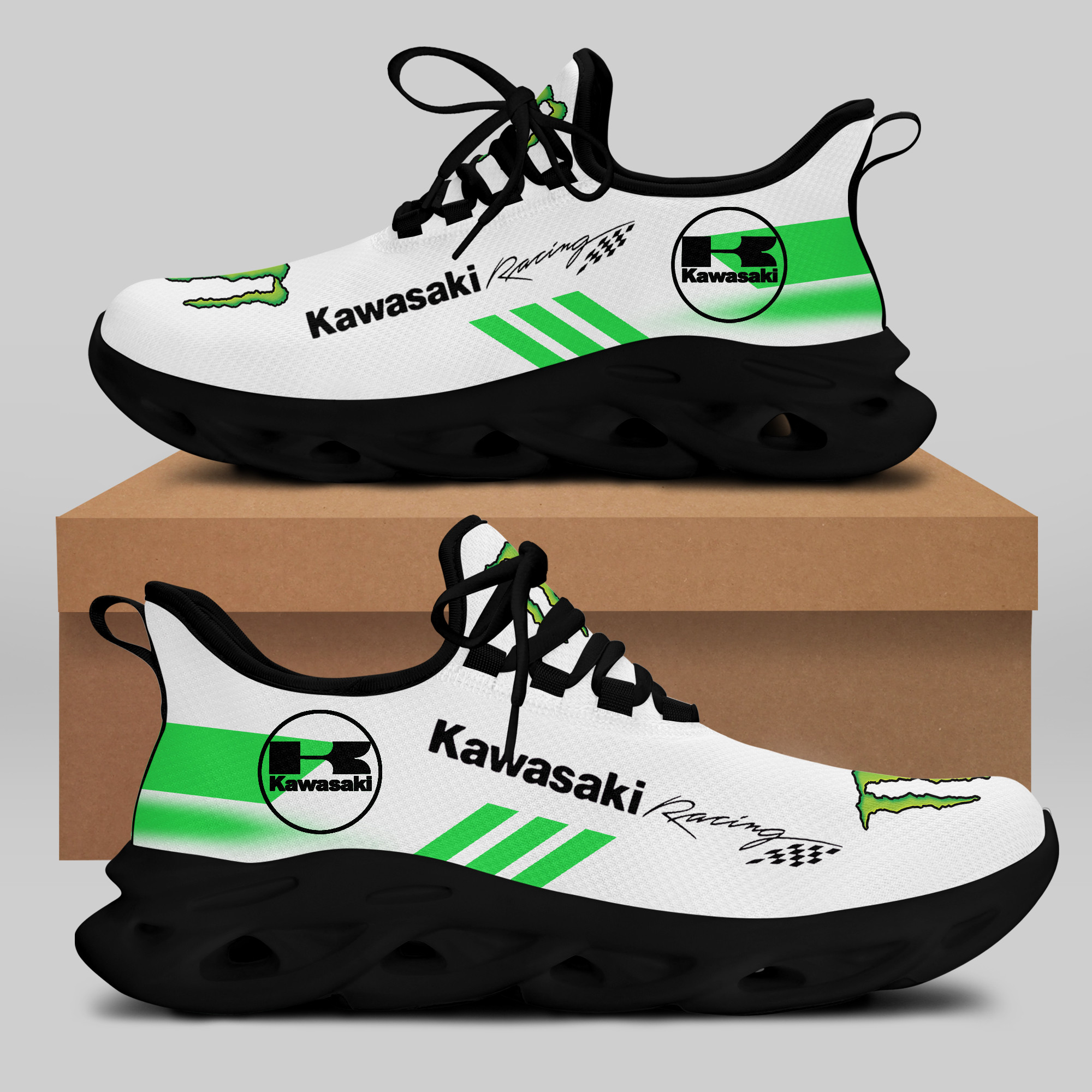 Kawasaki Racing Sneakers RUNNING SHOES VER 42
