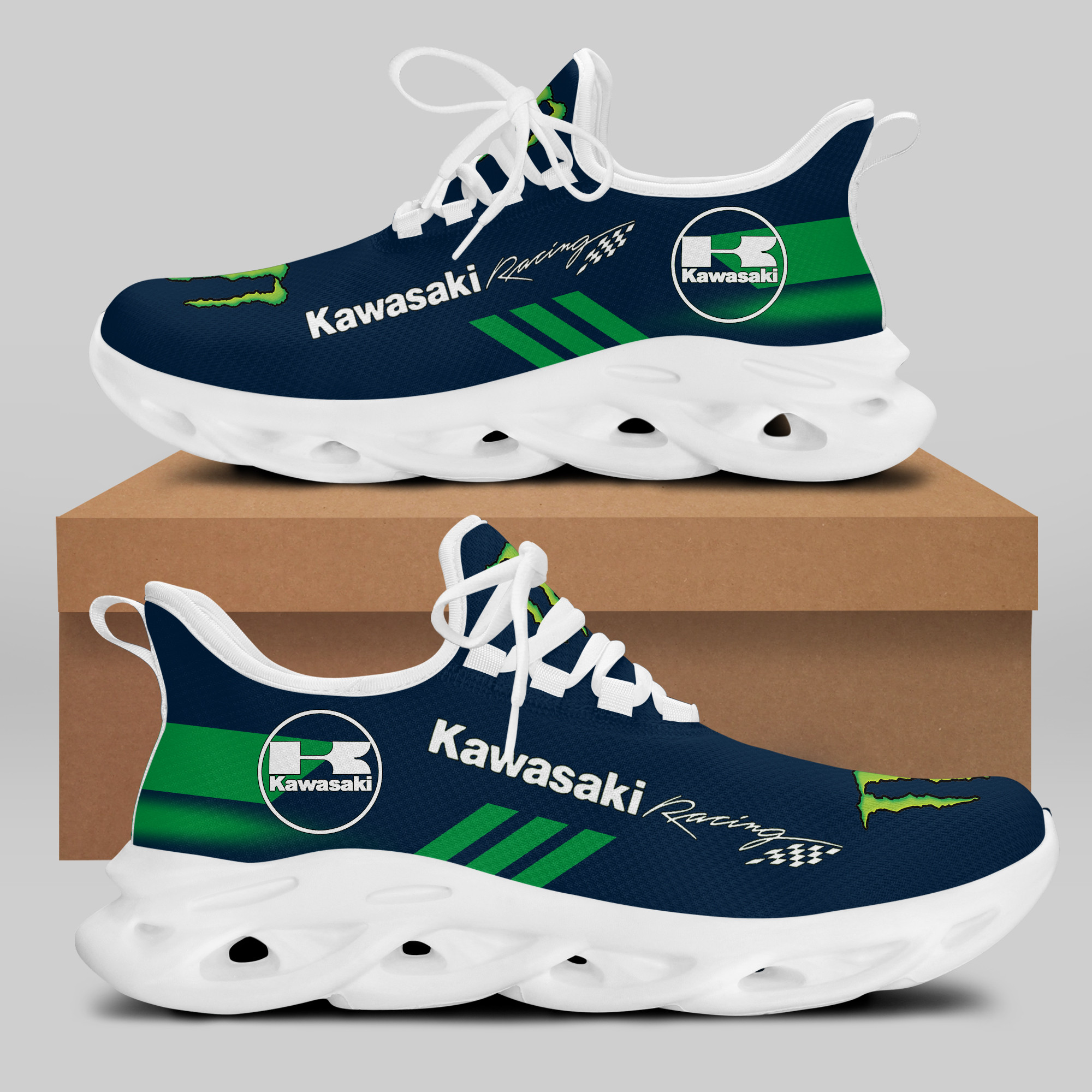 Kawasaki Racing Sneakers RUNNING SHOES VER 7