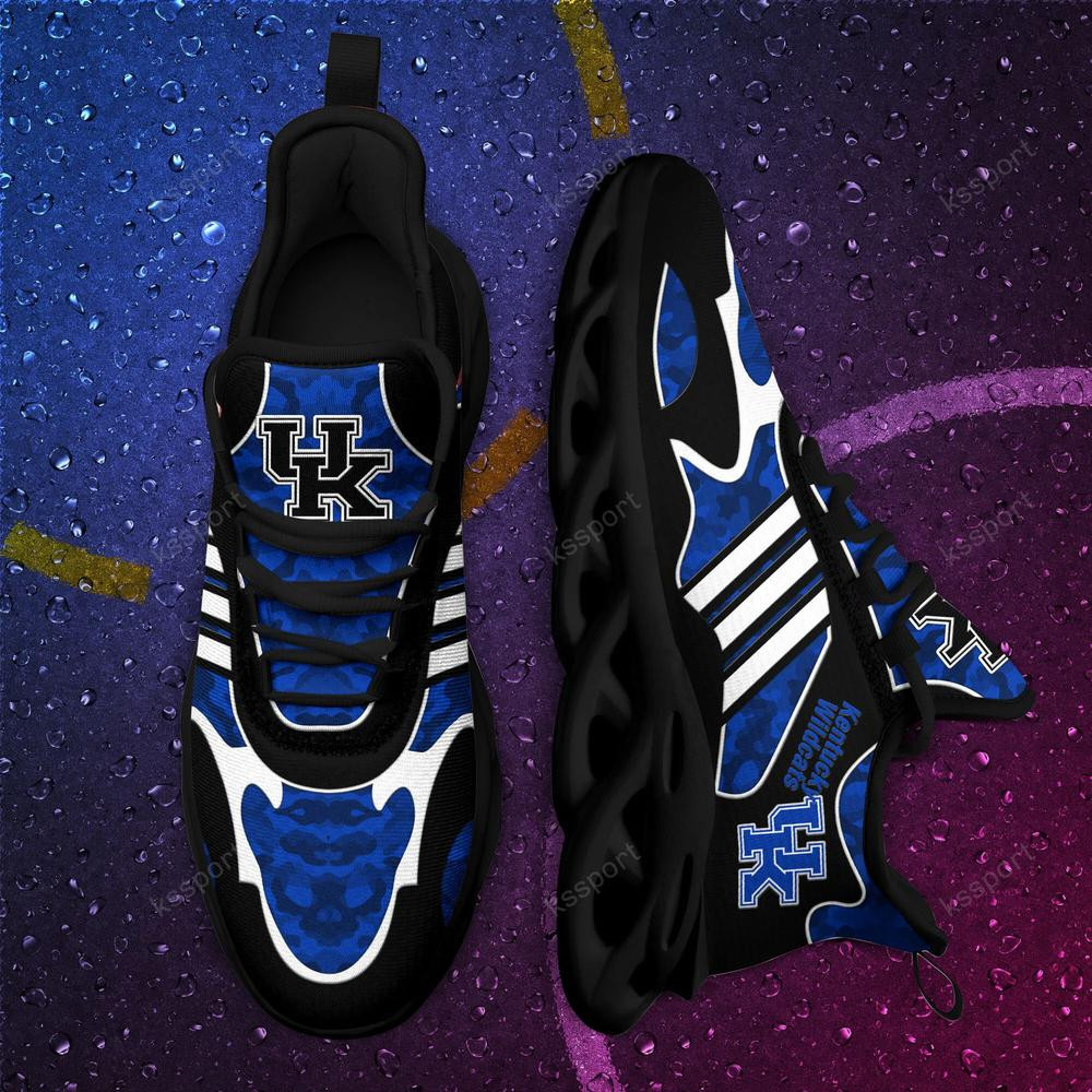 Kentucky Wildcats Max Soul Clunky, Camo Running Sneakers For Fan Ever