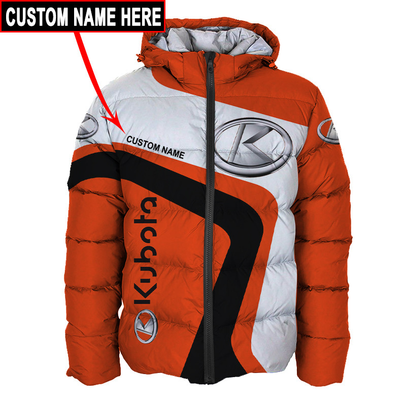 Kubota t-shirt hoodie apparel 3D full printing