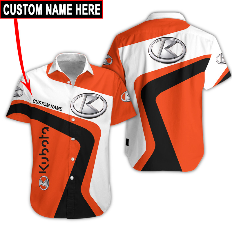 Kubota t-shirt hoodie apparel 3D full printing