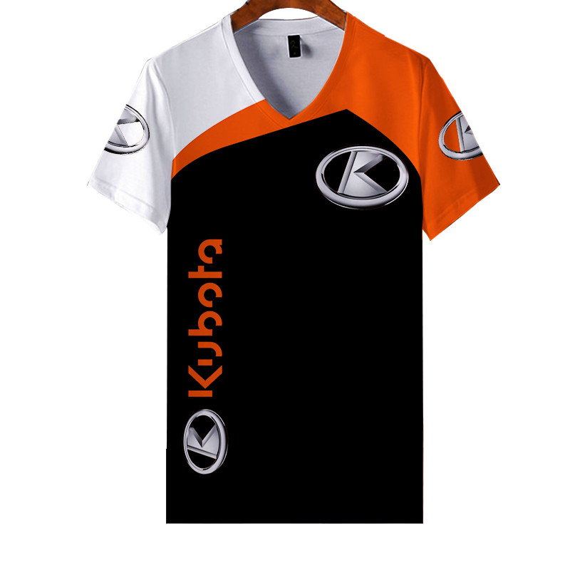 Kubota t-shirt hoodie apparel 3D full printing