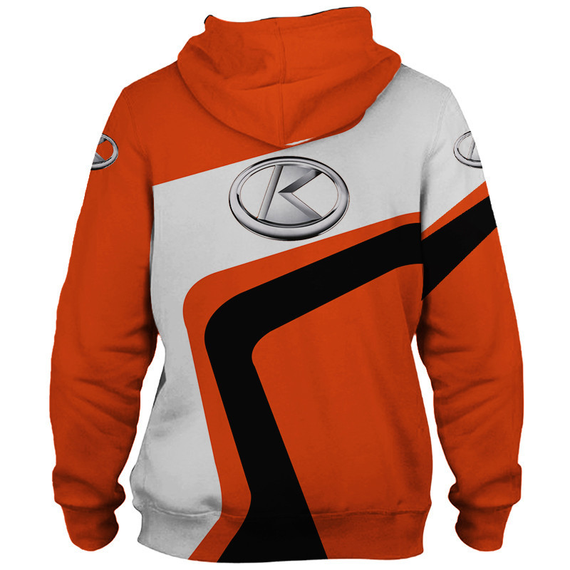 Kubota t-shirt hoodie apparel 3D full printing