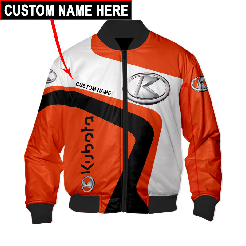 Kubota t-shirt hoodie apparel 3D full printing