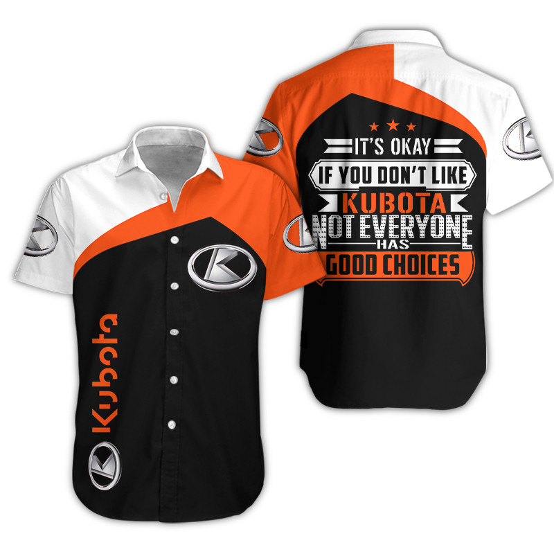 Kubota t-shirt hoodie apparel 3D full printing