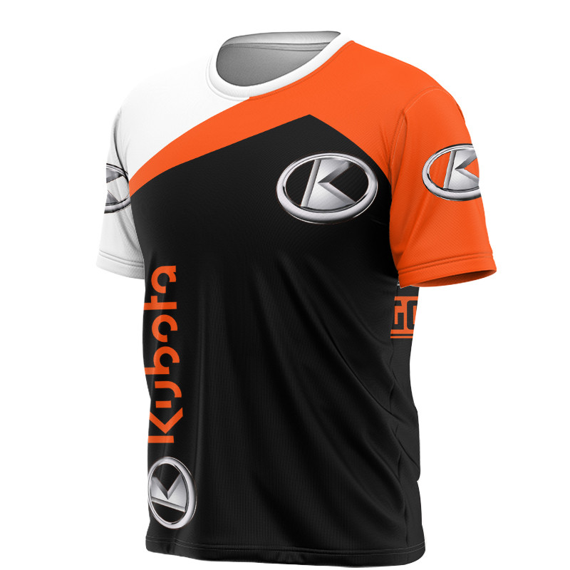 Kubota t-shirt hoodie apparel 3D full printing