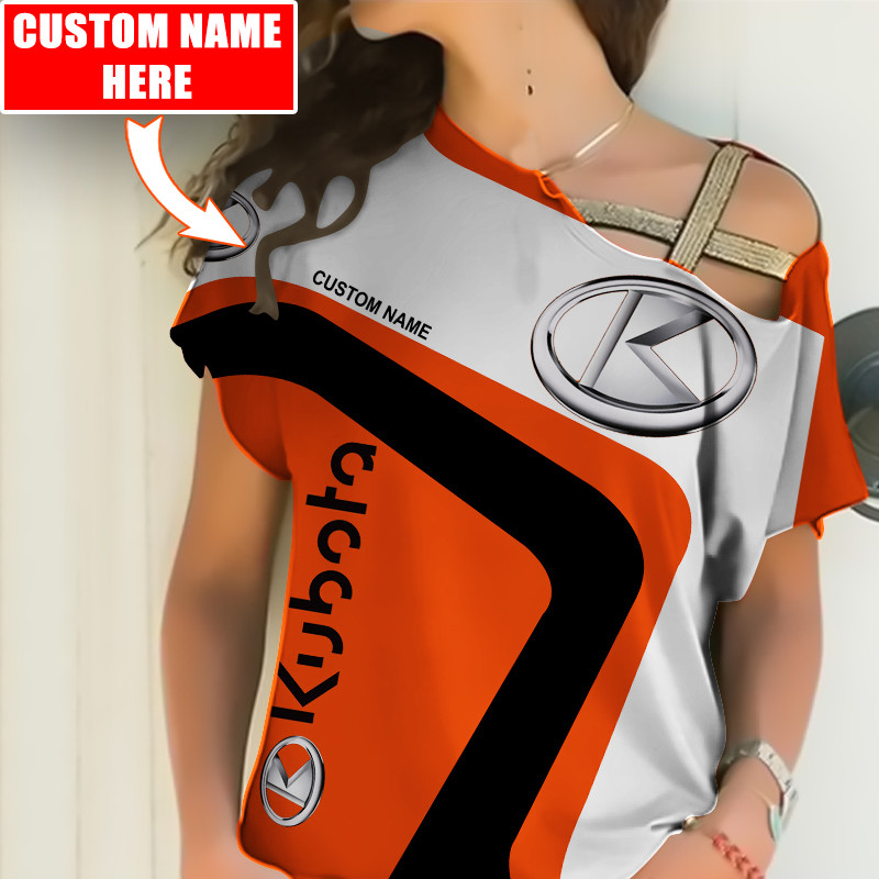 Kubota t-shirt hoodie apparel 3D full printing