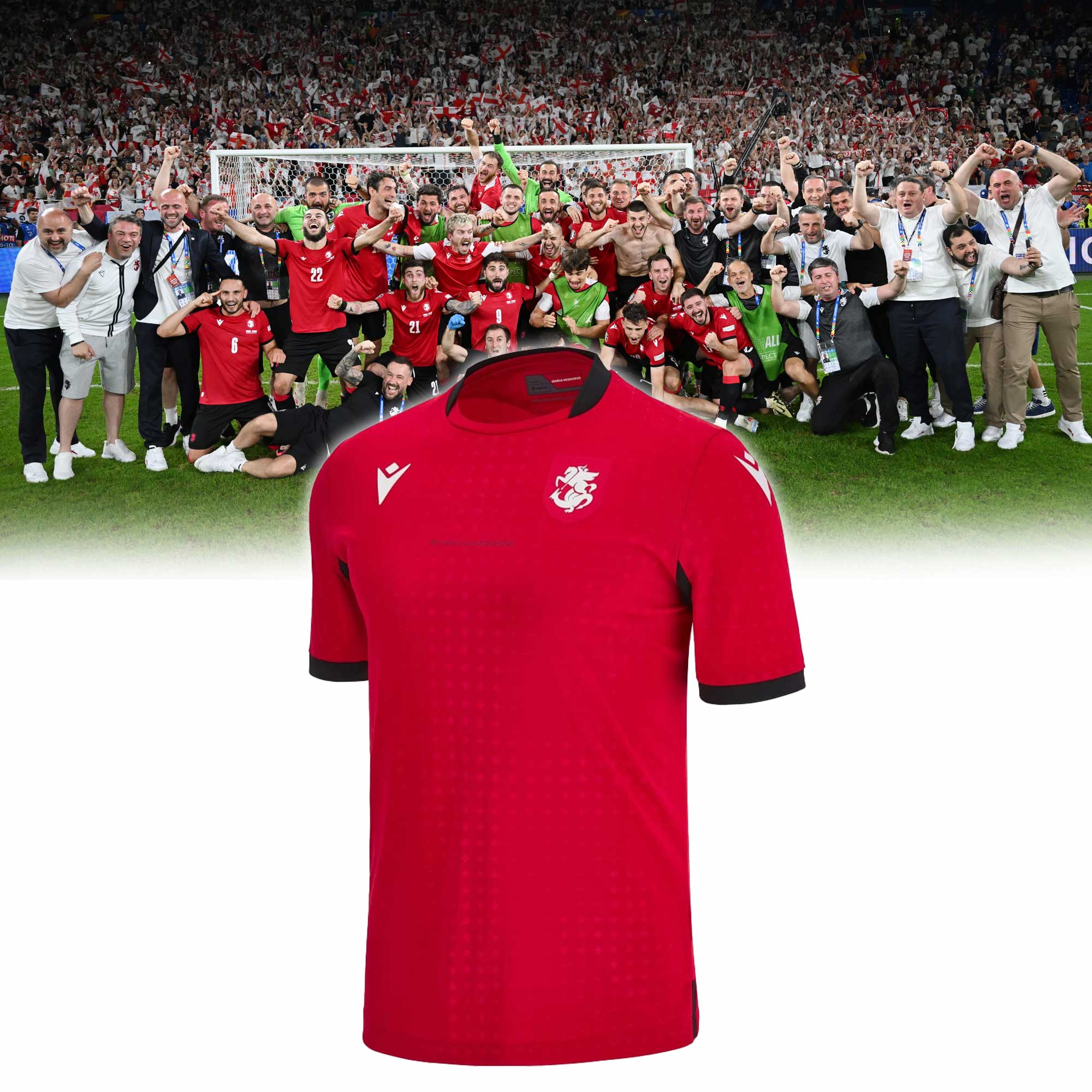 Kvaratskhelia Football Federation adults third match jersey
