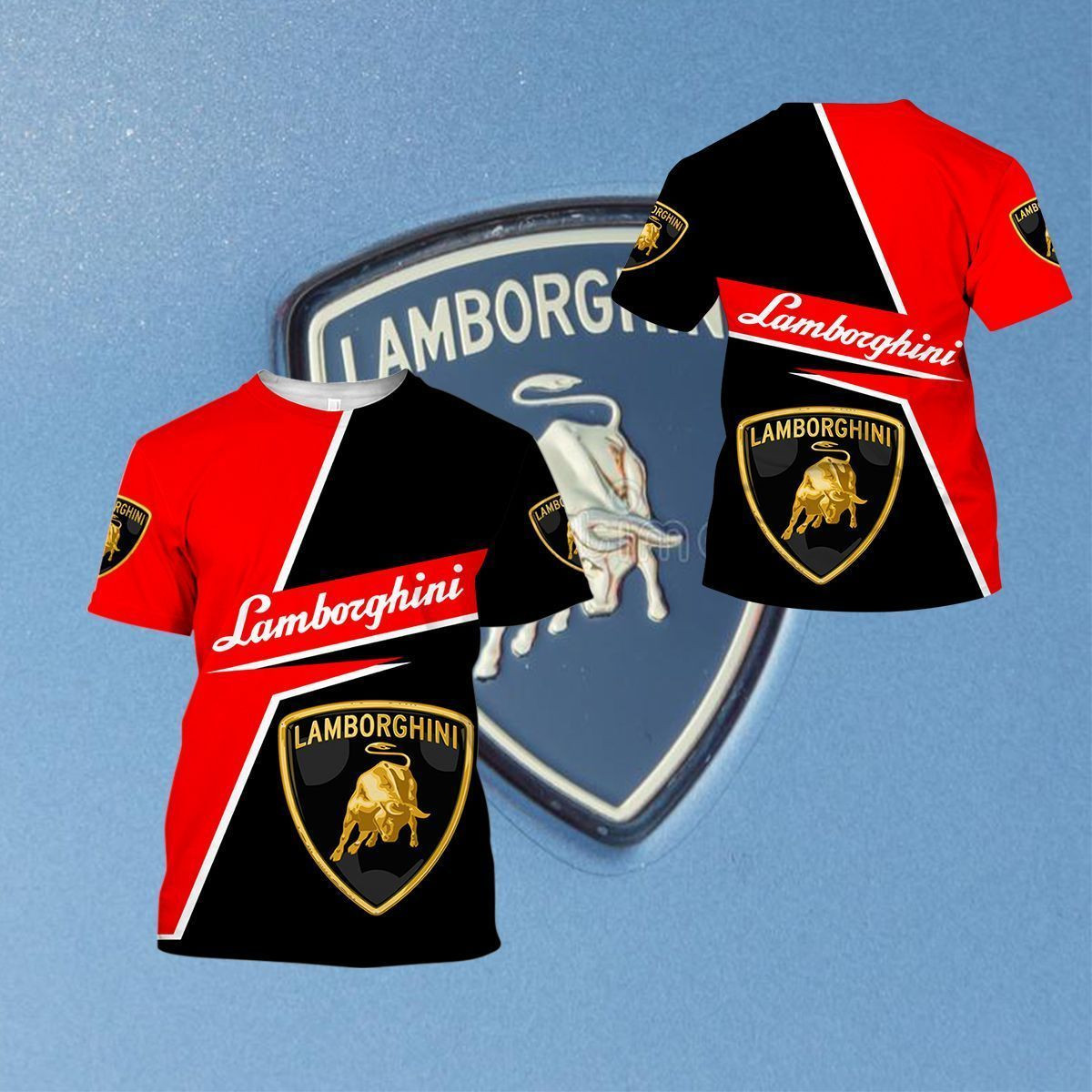 Lamborghini 3D ALL OVER PRINTED SHIRTS VER 1
