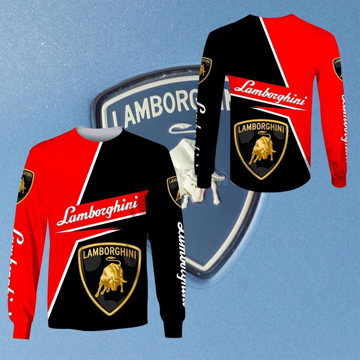 Lamborghini 3D ALL OVER PRINTED SHIRTS VER 1