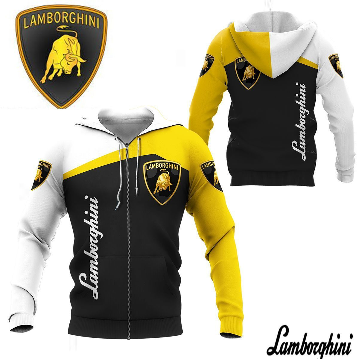 Lamborghini 3D ALL OVER PRINTED SHIRTS VER 12