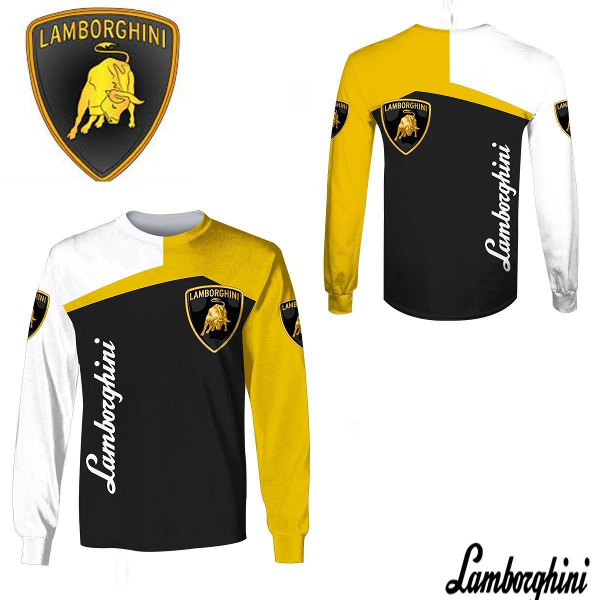 Lamborghini 3D ALL OVER PRINTED SHIRTS VER 12