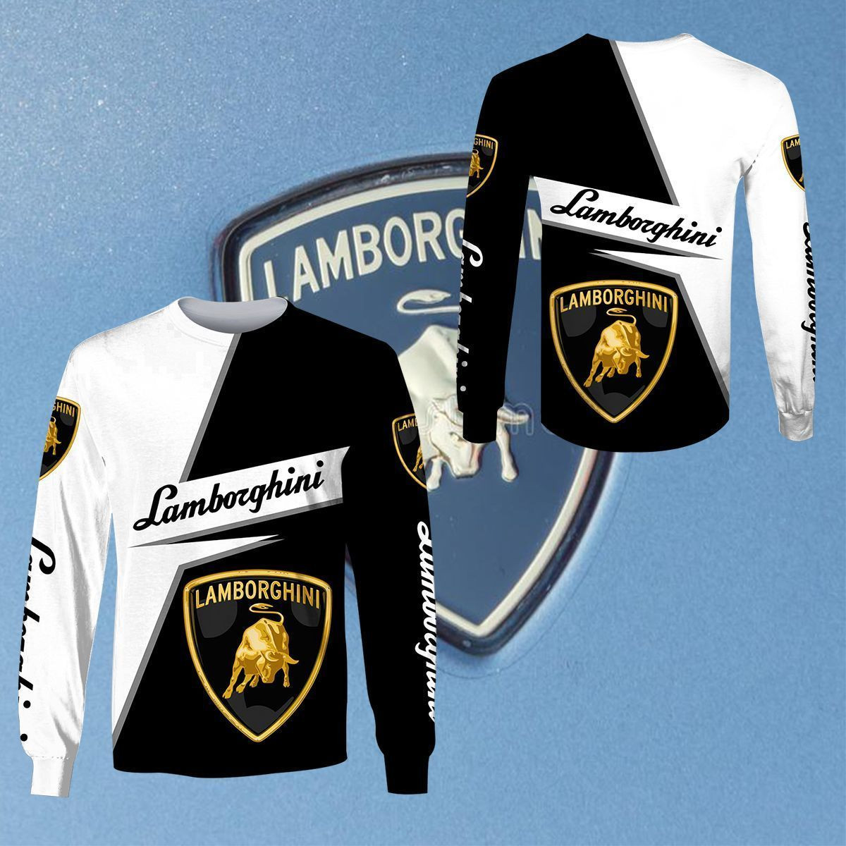 Lamborghini 3D ALL OVER PRINTED SHIRTS VER 2