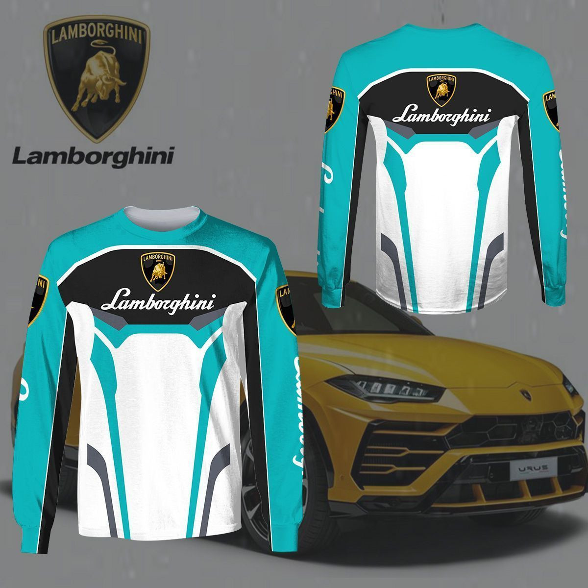 Lamborghini 3D ALL OVER PRINTED SHIRTS VER 8