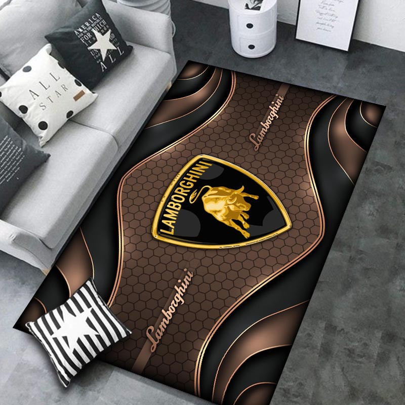 Lamborghini Area Rugs 3922 Multicolor