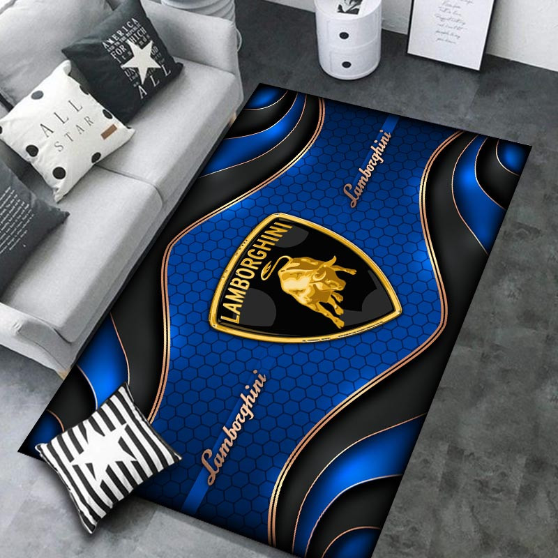 Lamborghini Area Rugs 3922 Multicolor