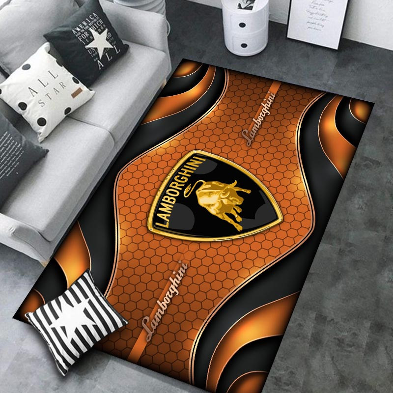 Lamborghini Area Rugs 3922 Multicolor