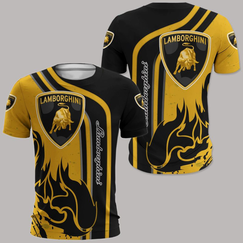 Lamborghini Printing T-Shirt, Polo, Hoodie, Zip, Bomber 9818