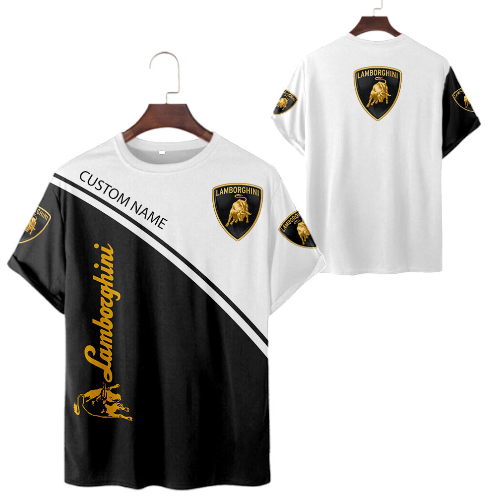 Lamborghini t-shirt hoodie apparel 3D full printing