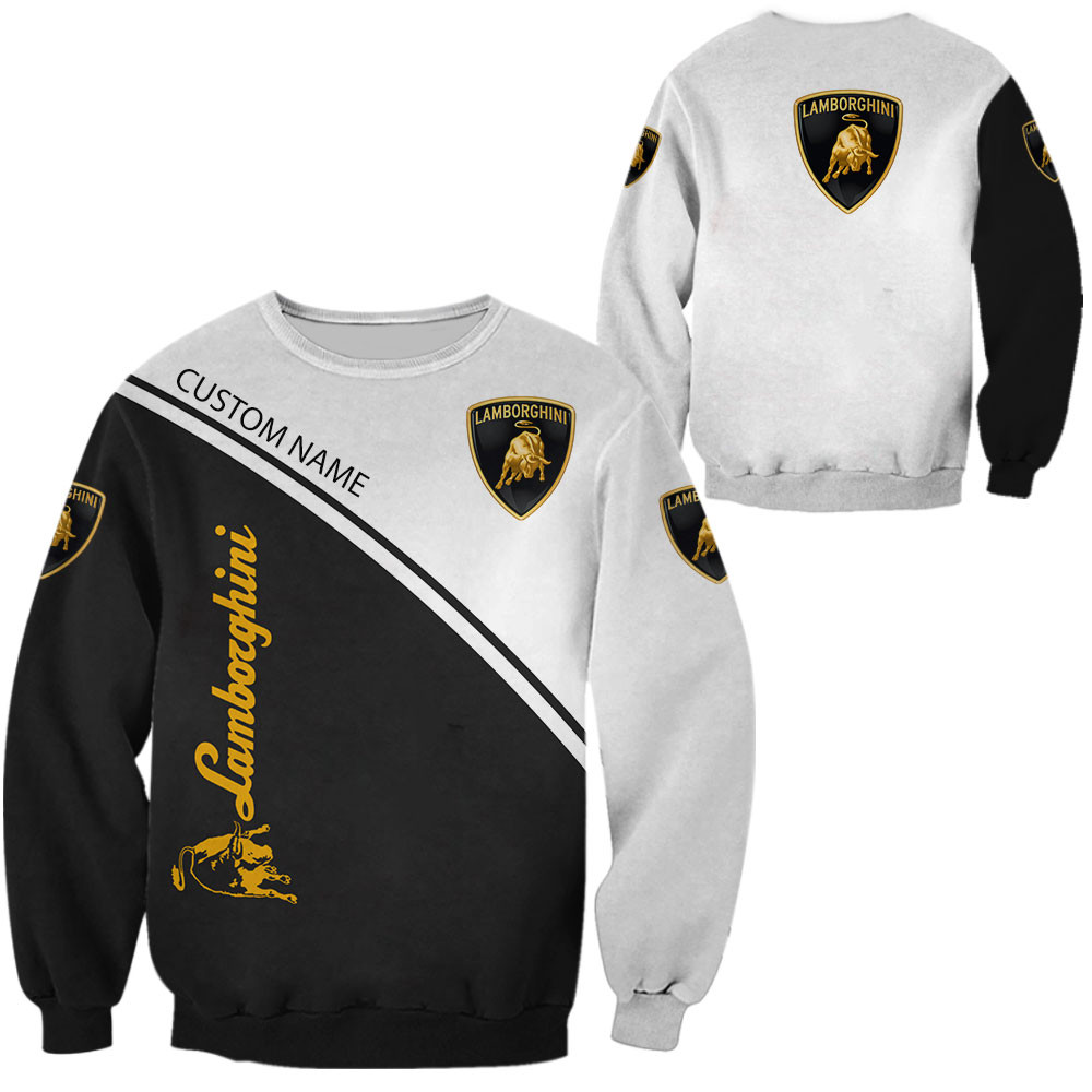 Lamborghini t-shirt hoodie apparel 3D full printing