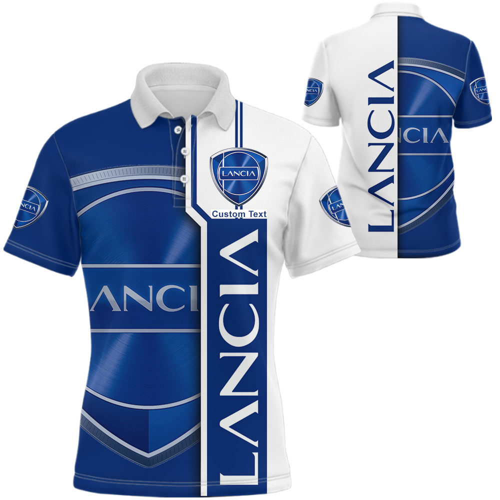 Lancia 3D Apparel Zip Hoodie,Pant,Polo, Button Hawaii Shirt Personalized