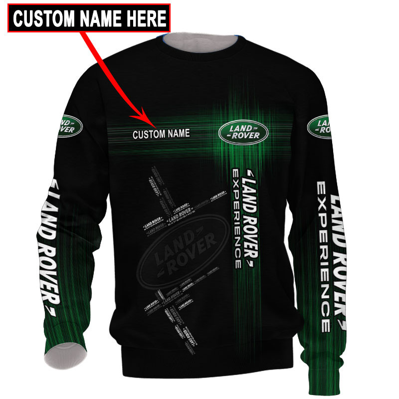Land Rover Tshirt, sweatshirt, Polo, Hawaiian, Hoodie 3D Apparel Full Printing Custom Name