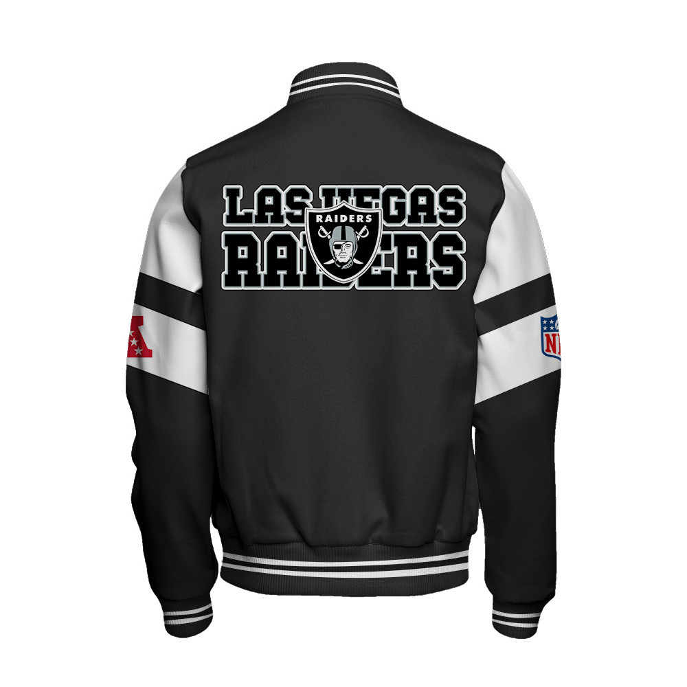 Las Vegas Raiders American Football Conference Unisex Varsity Jacket V11