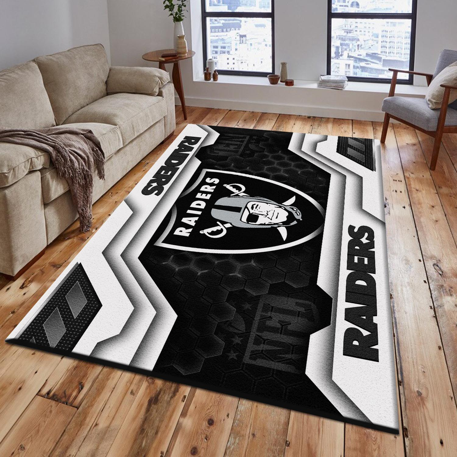 Las Vegas Raiders Area Rugs 0570