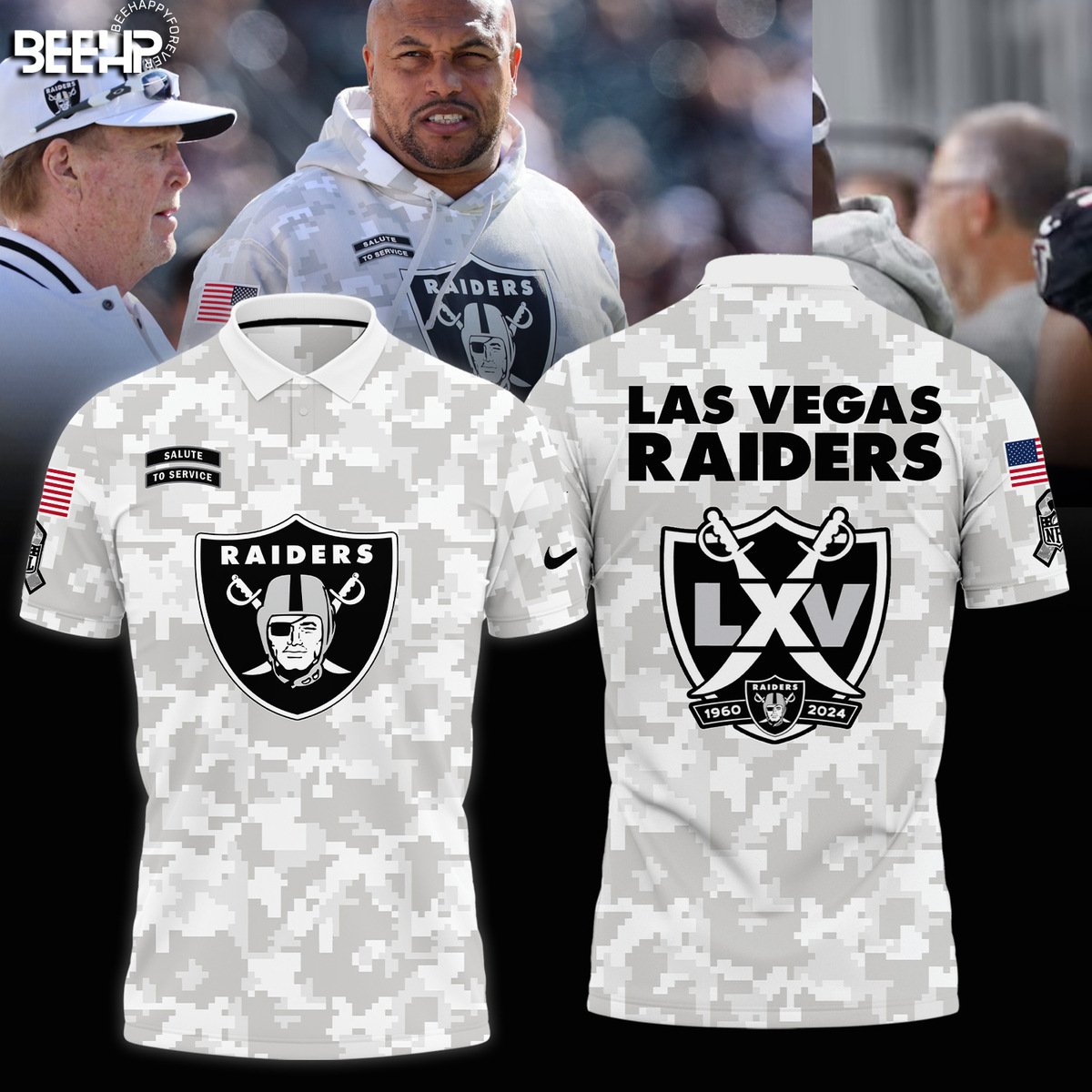 Las Vegas Raiders Camo Salute to Service Jogger