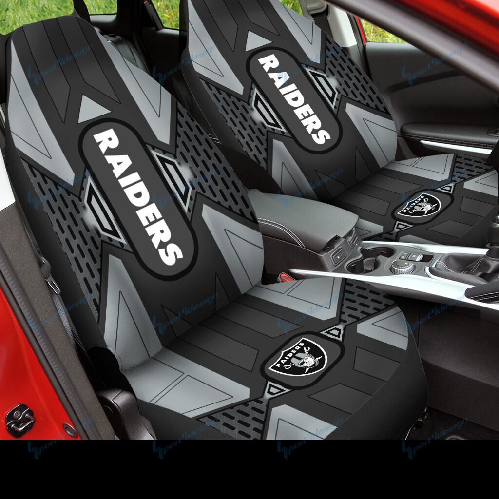 Las Vegas Raiders Car Seat Covers BG23