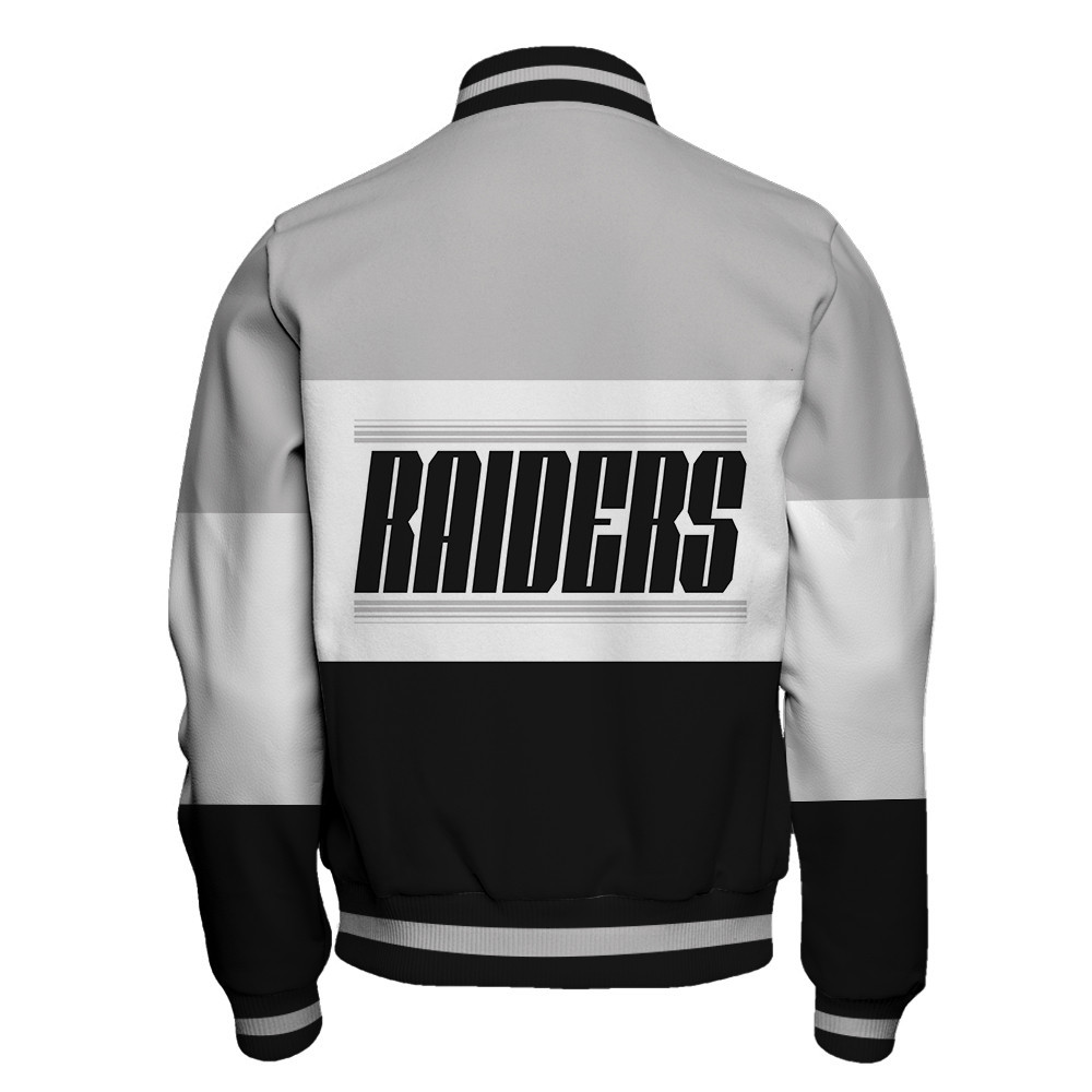 Las Vegas Raiders National Football League Unisex Varsity Jacket