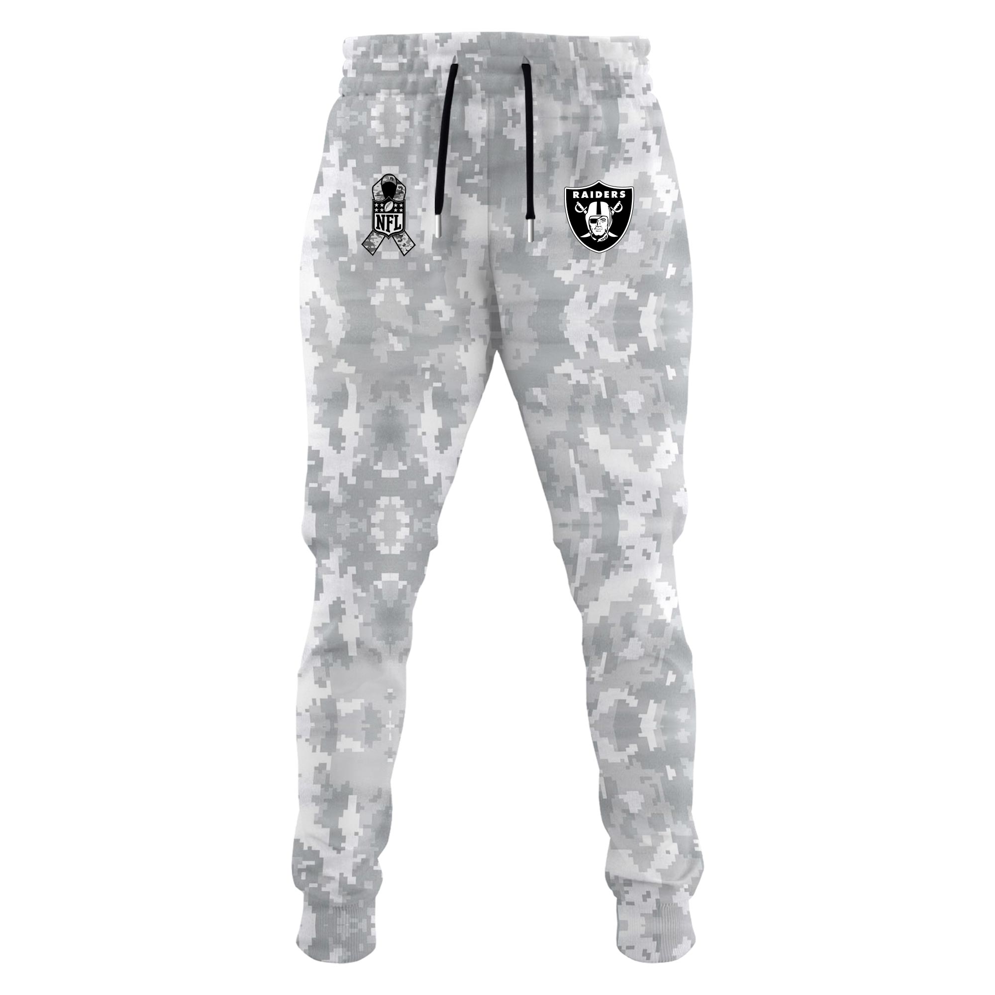 Las Vegas Raiders Salute to Service Club Camo Hoodie #3