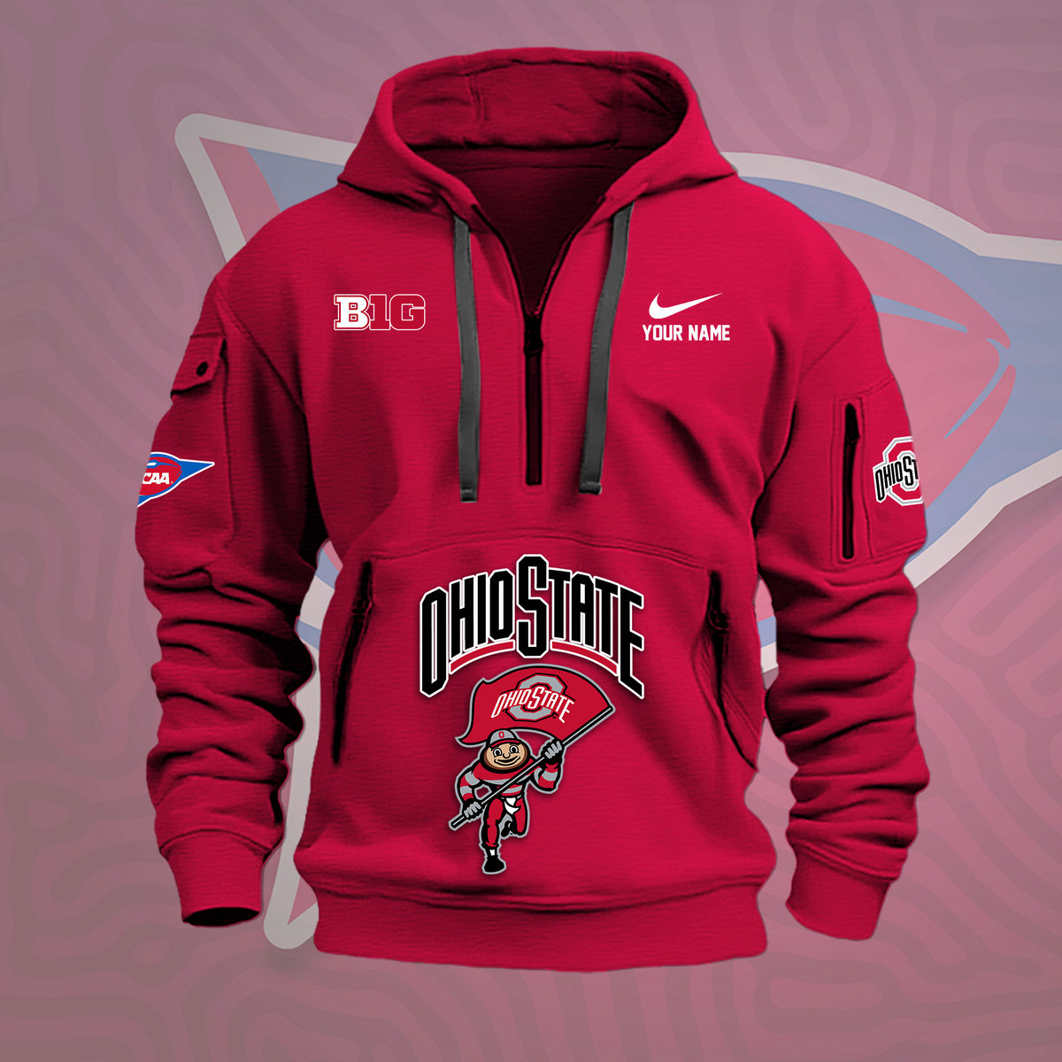 LDRLPC29926 ohio state buckeyes footballI Heavy Hoodie