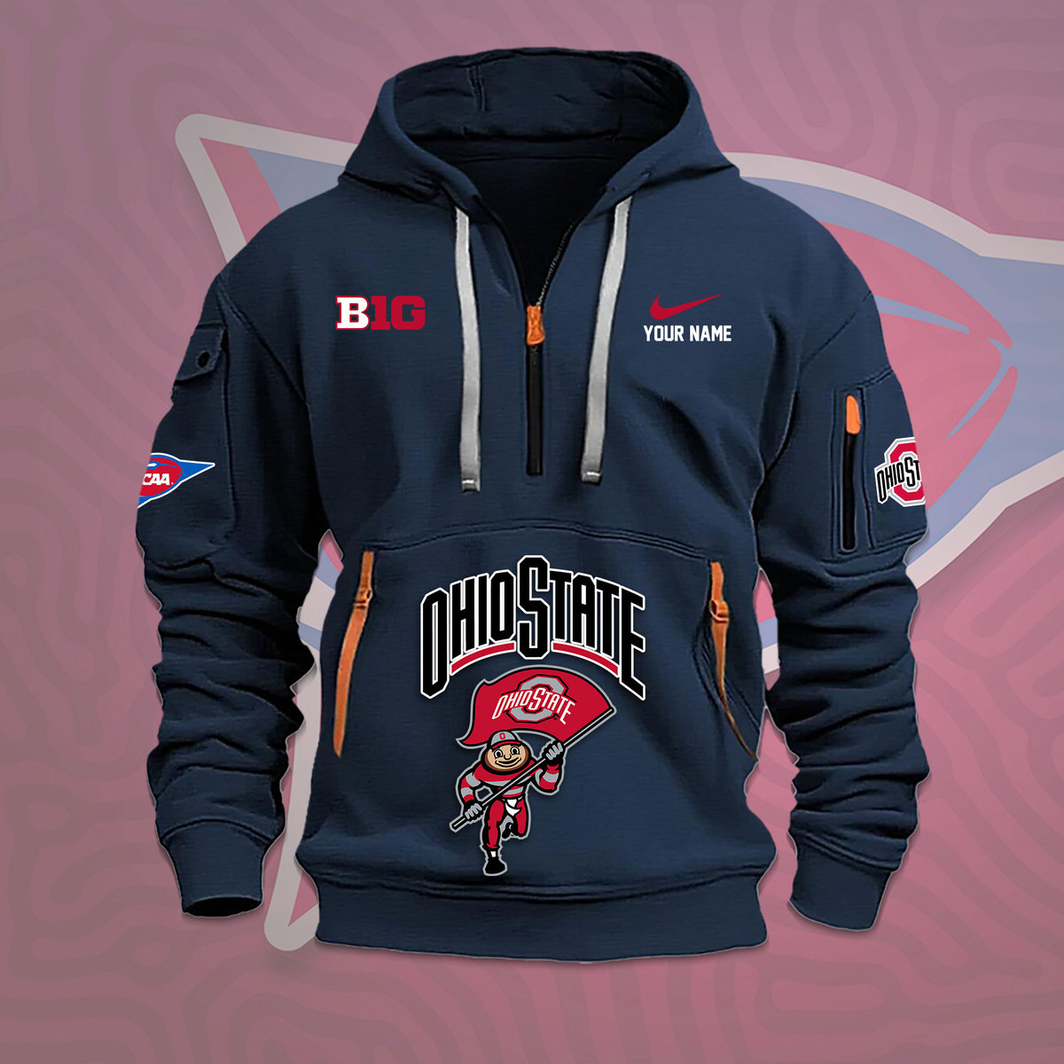 LDRLPC29926 ohio state buckeyes footballI Heavy Hoodie