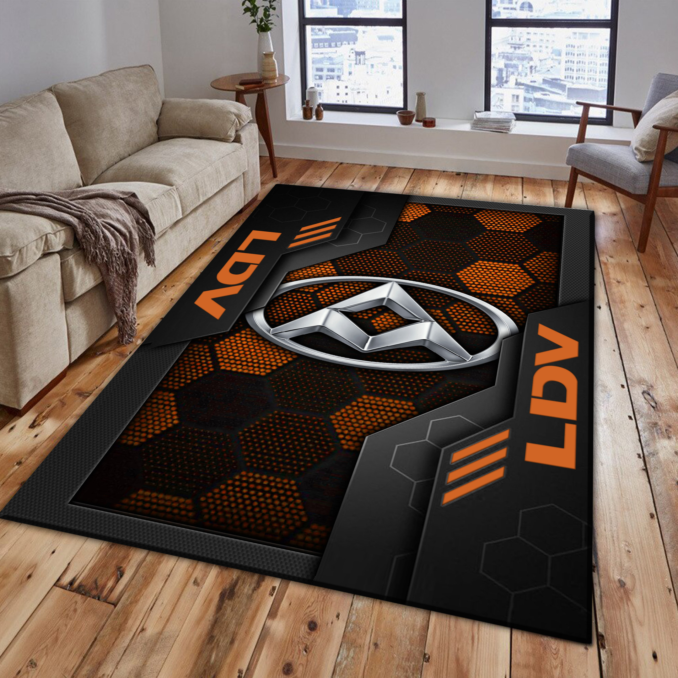 LDV Area Rugs 3564 Multicolor