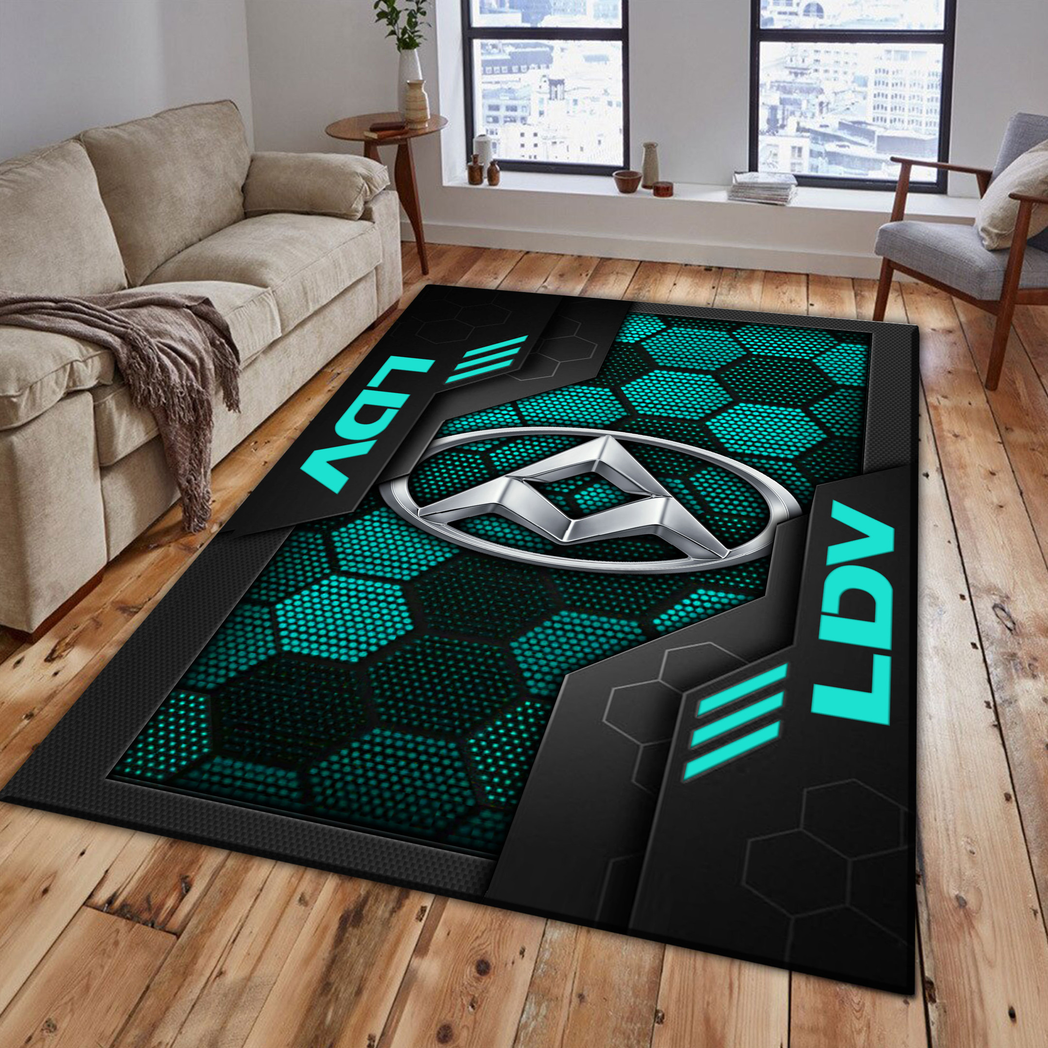 LDV Area Rugs 3564 Multicolor