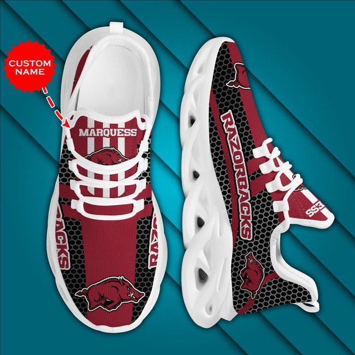 Limited Arkansas Razorbacks running shoes V02