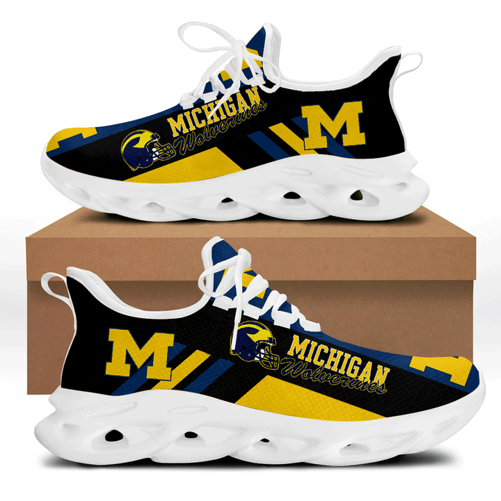 Limited Michigan Wolverines running shoes v03