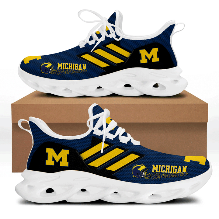 Limited Michigan Wolverines running shoes v04